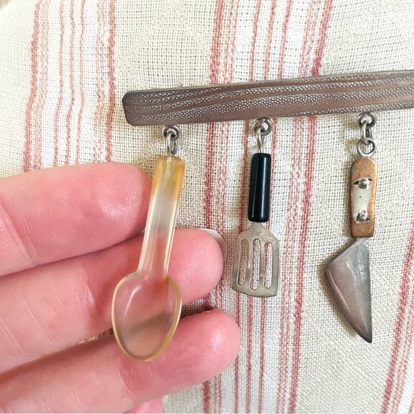 Vintage GMFW Sterling Silver Chef’s Brooch Pin - Picture 4 of 7